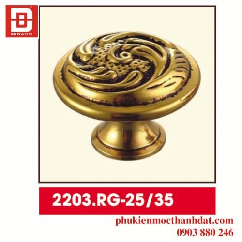 Tay nắm tủ 2203-RG-25-35