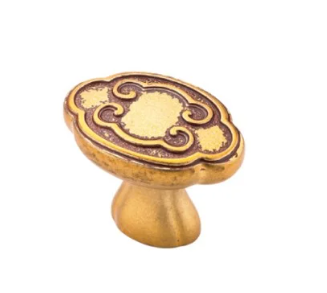 Núm tay tủ nội thất cổ điển AK6225-BL, chính hãng Archie