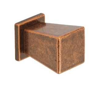 TAY NẮM TỦ DẠNG CỔ ĐIỂN 15X22MM MÀU ĐỒNG CỔ (110.35.383) - HAFELE