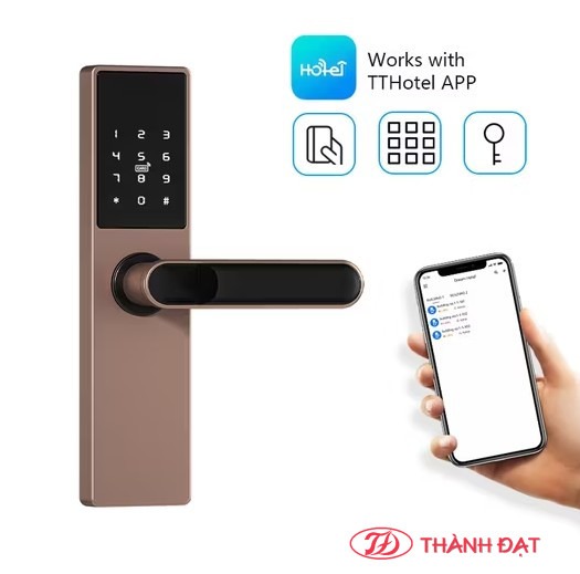 Khóa Thẻ từ RFID và kết nối Bluetooth/NFC